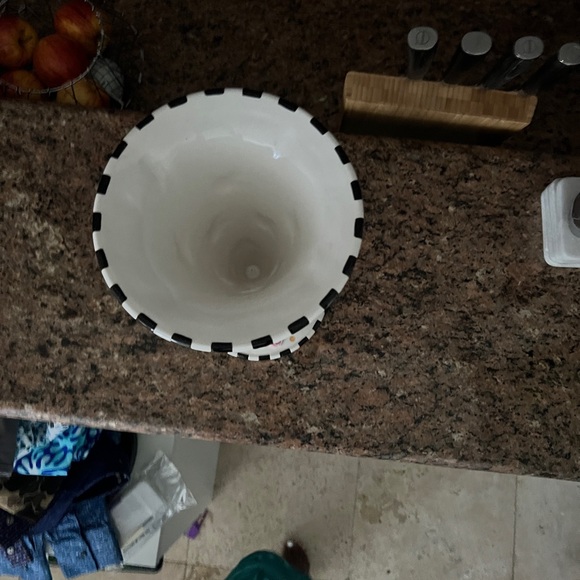 Patience Brewster for MacKenzie-Childs Really Rosy Vase 12.25" Tall - Picture 3 of 3